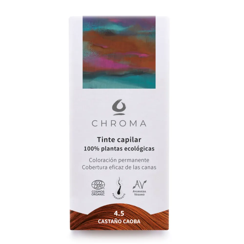 Chroma Tinte Natural 4.5 Castaño Caoba 100g Chroma Tinte Natural 4.5 Castaño Caoba 100g